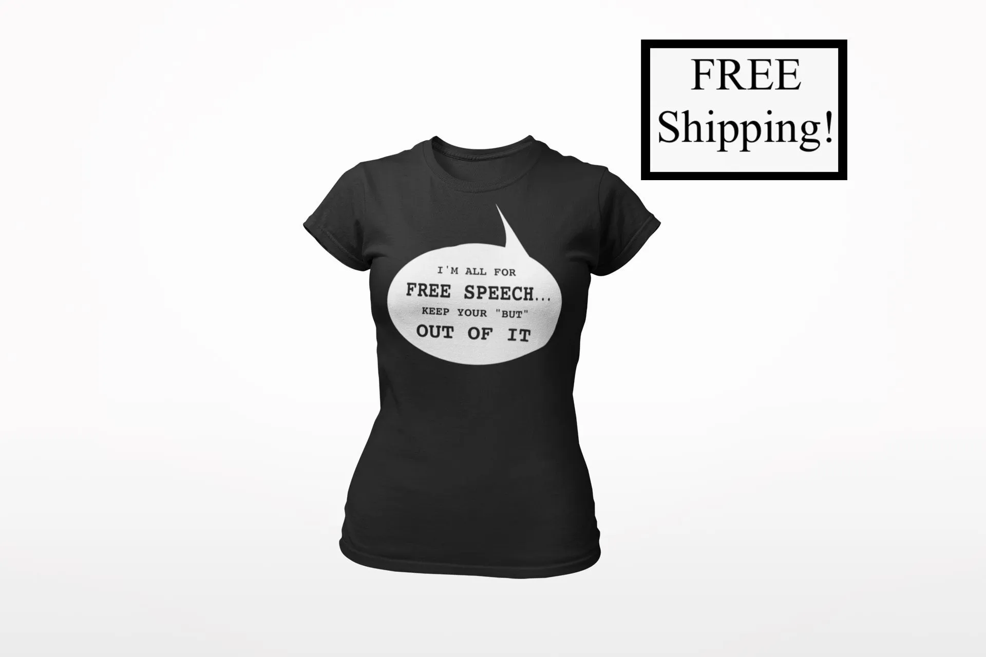 I'm All for Free Speech Women's Triblend Shirt