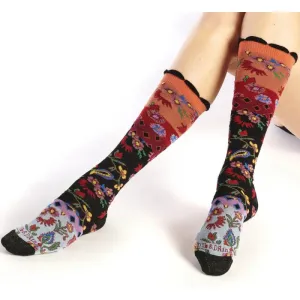 Indienne Knee High Socks for Her