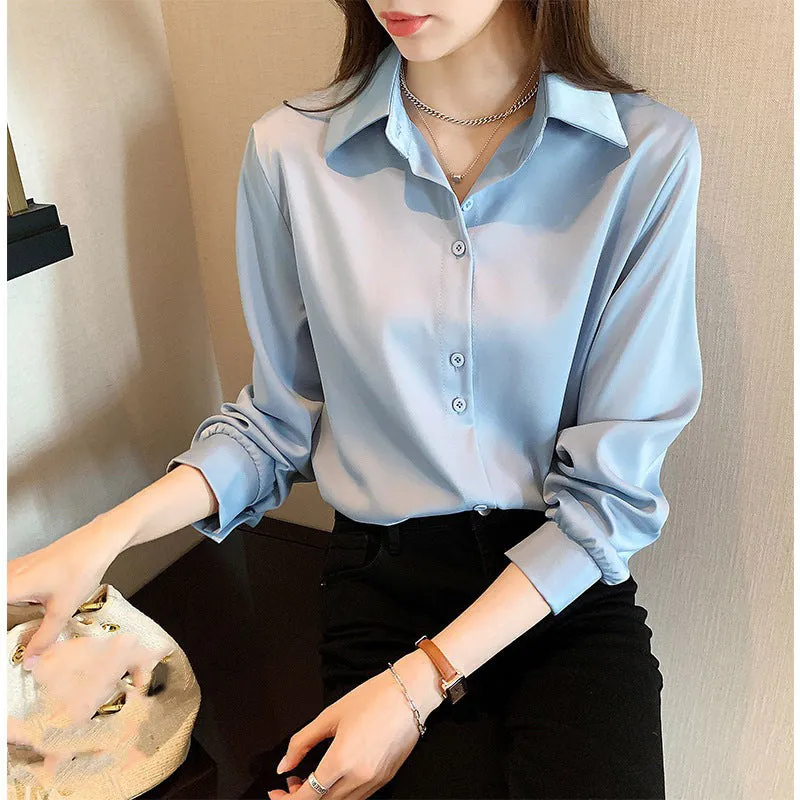 INSTOCK - women's chiffon spring new design fashionable style top