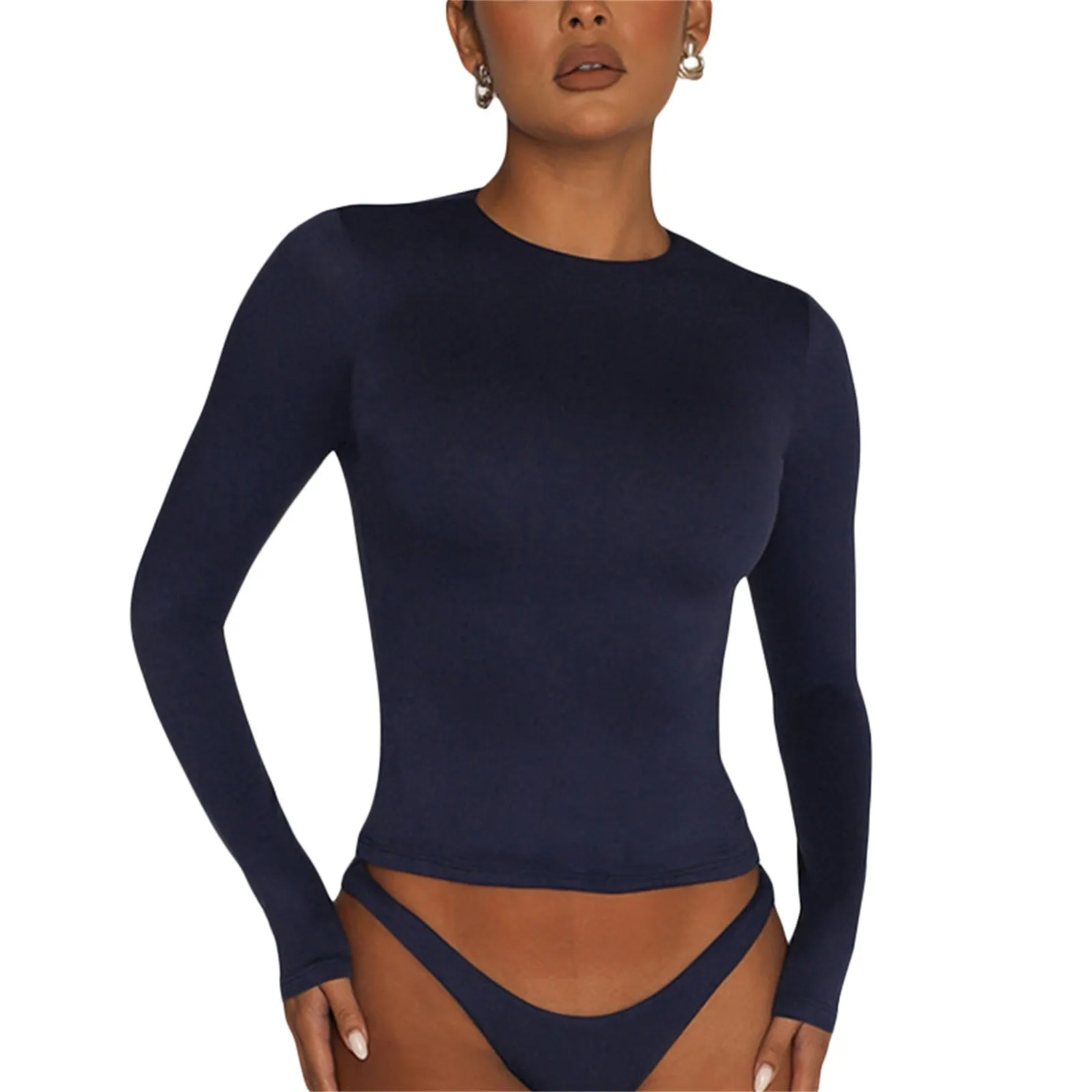 Irene® | Long-Sleeved Bodycon-T-Shirt
