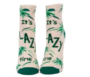 It's Lazy Time Ankle Socks