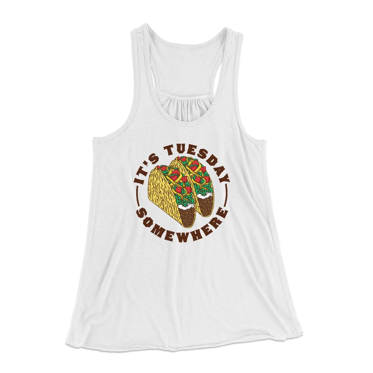 It's Tuesday Somewhere Women's Flowey Tank Top