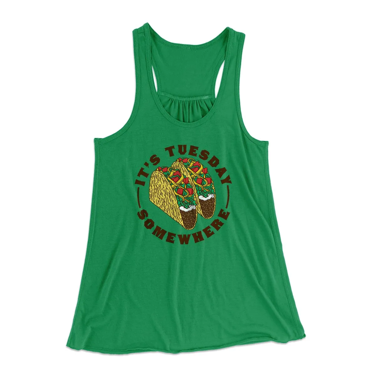 It's Tuesday Somewhere Women's Flowey Tank Top