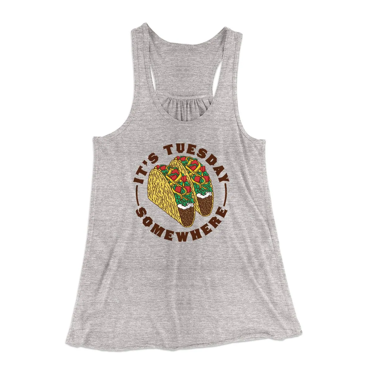 It's Tuesday Somewhere Women's Flowey Tank Top