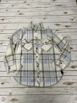 Jacket Shirt By Altard State In Plaid Pattern, Size: M