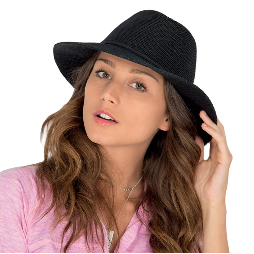 Jacqui Mannish Hat - Black
