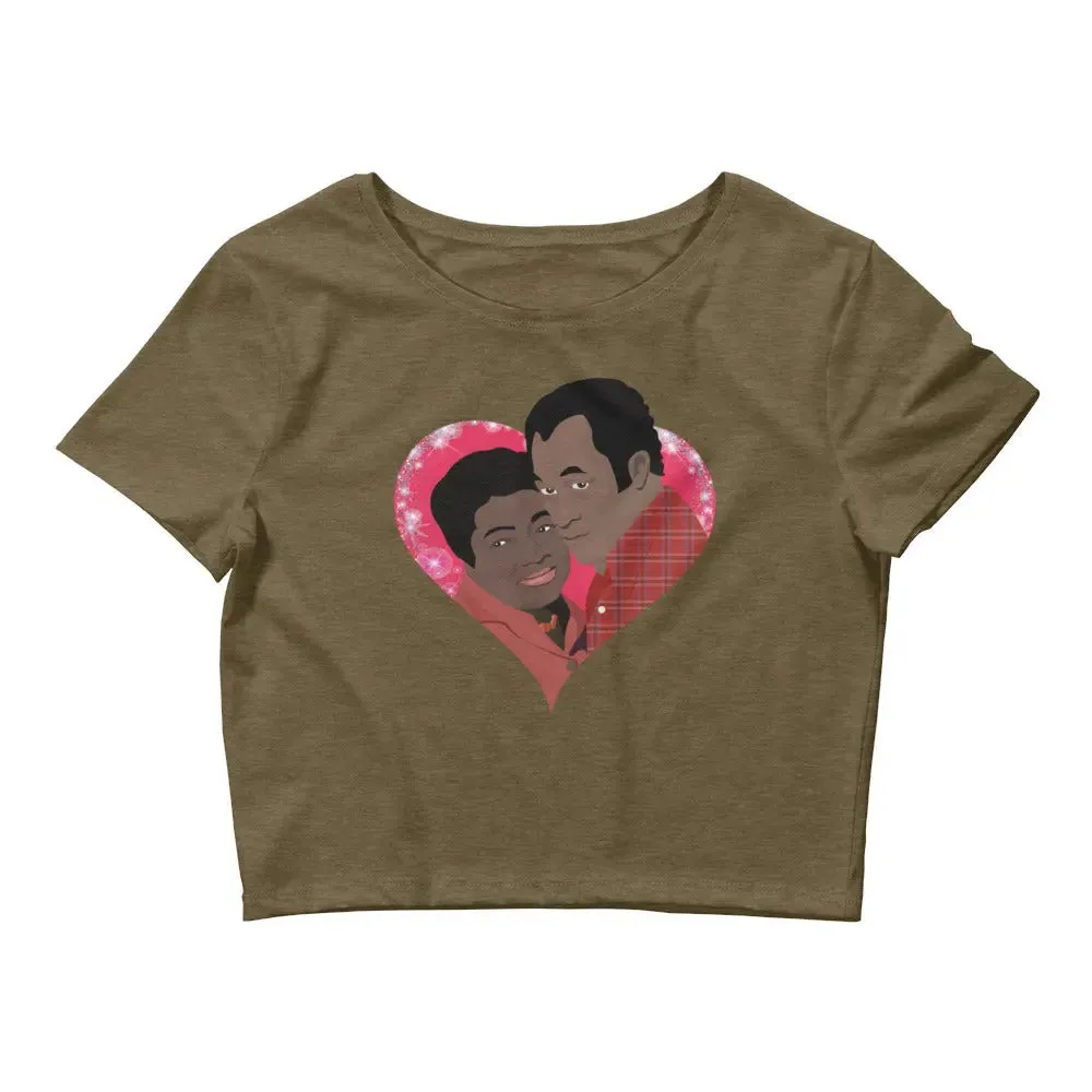 James & Florida Evans - Good Times Crop Tee