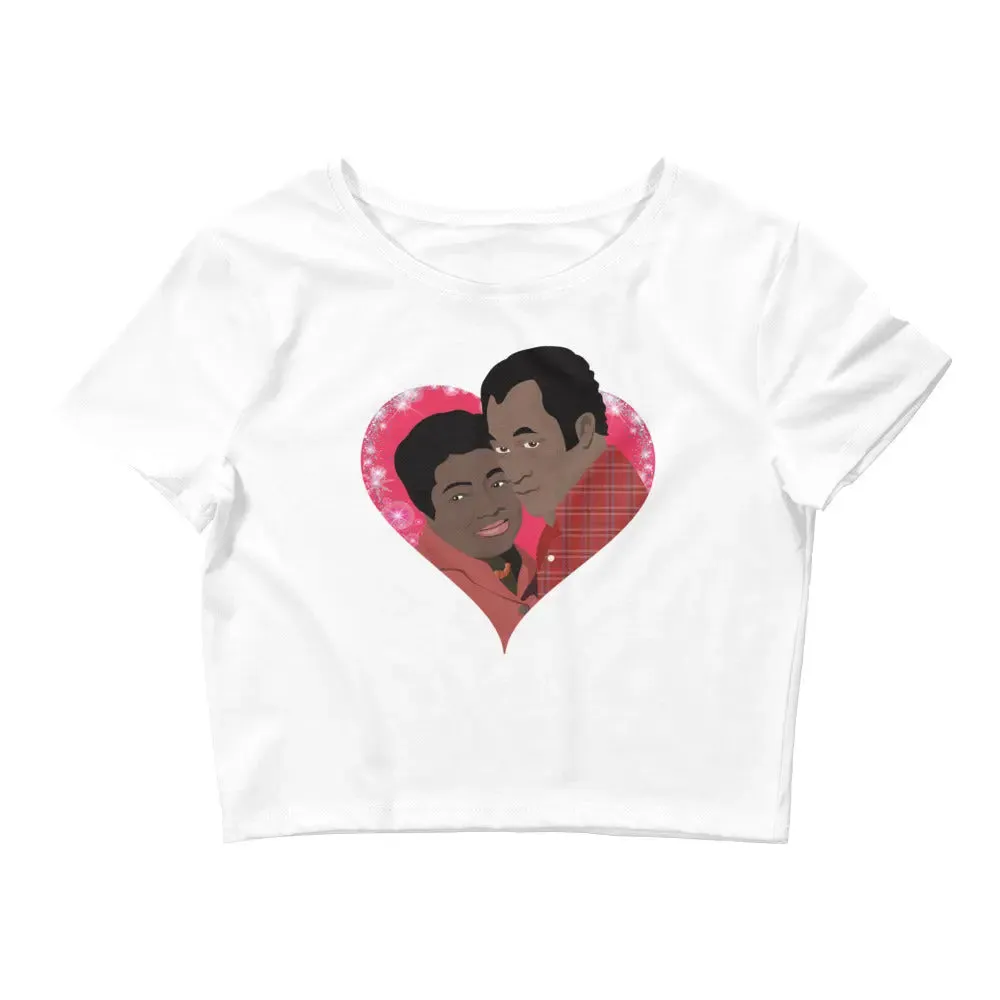 James & Florida Evans - Good Times Crop Tee