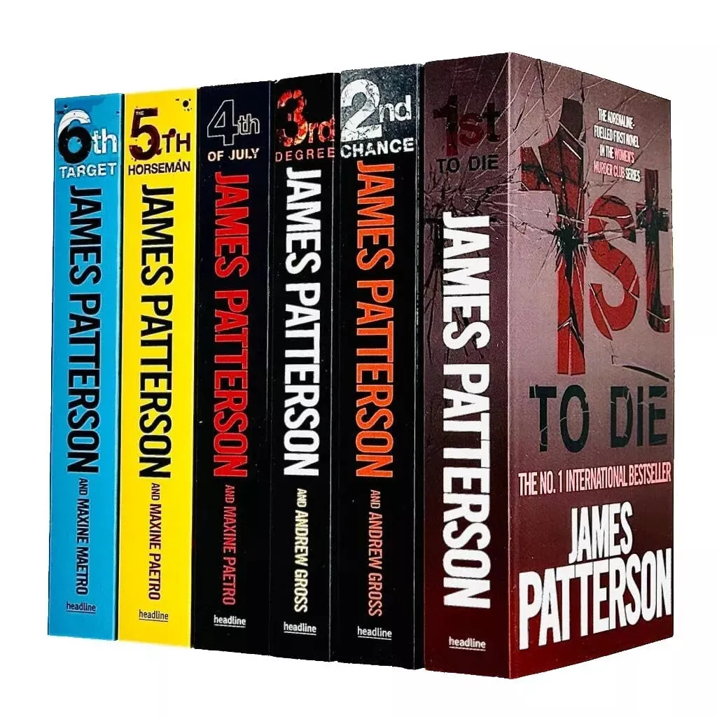 James Patterson Women's Murder Club Series 1 Collection (Books 1 To 6)