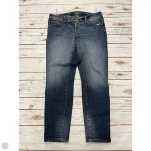 Jeans Jeggings By Torrid In Blue Denim, Size: 14