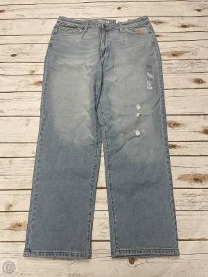 Jeans Straight By Sonoma In Blue Denim, Size: 14