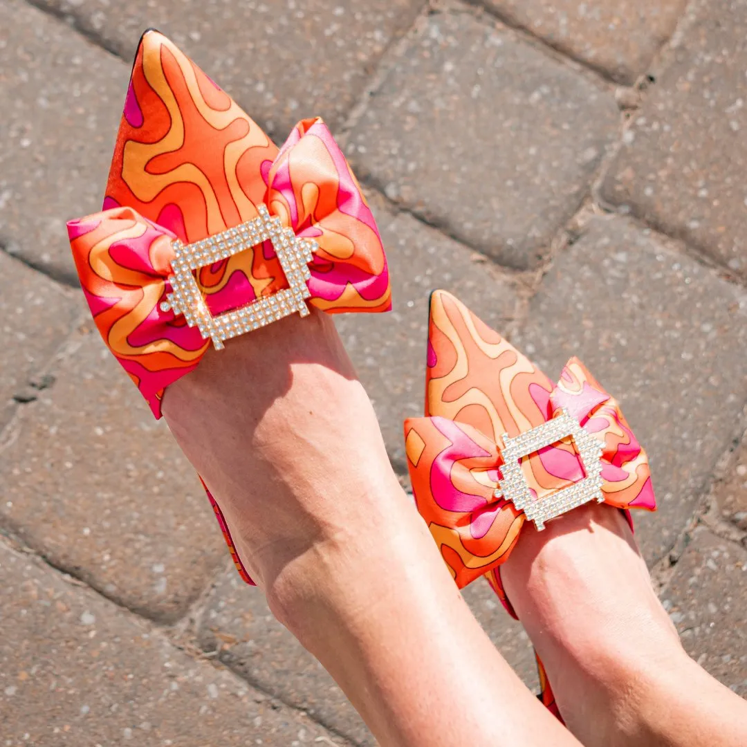 Jeffrey Campbell: Sit-Pretty Satin Mule