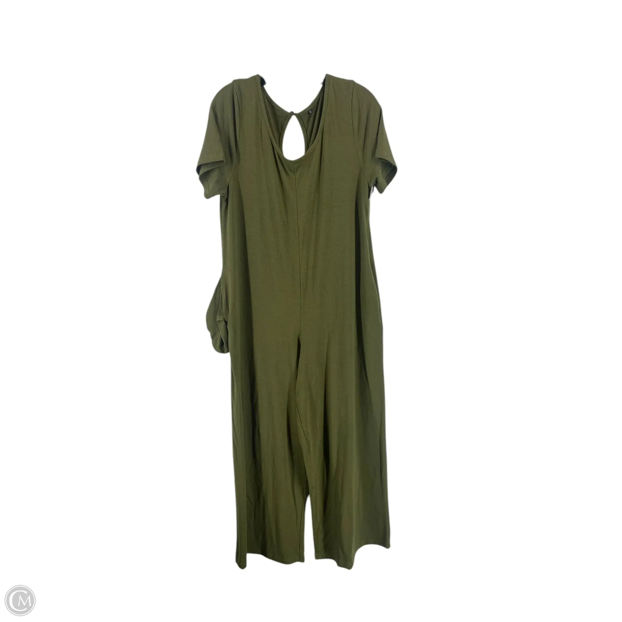 Jumpsuit By Clothes Mentor In Green, Size: L