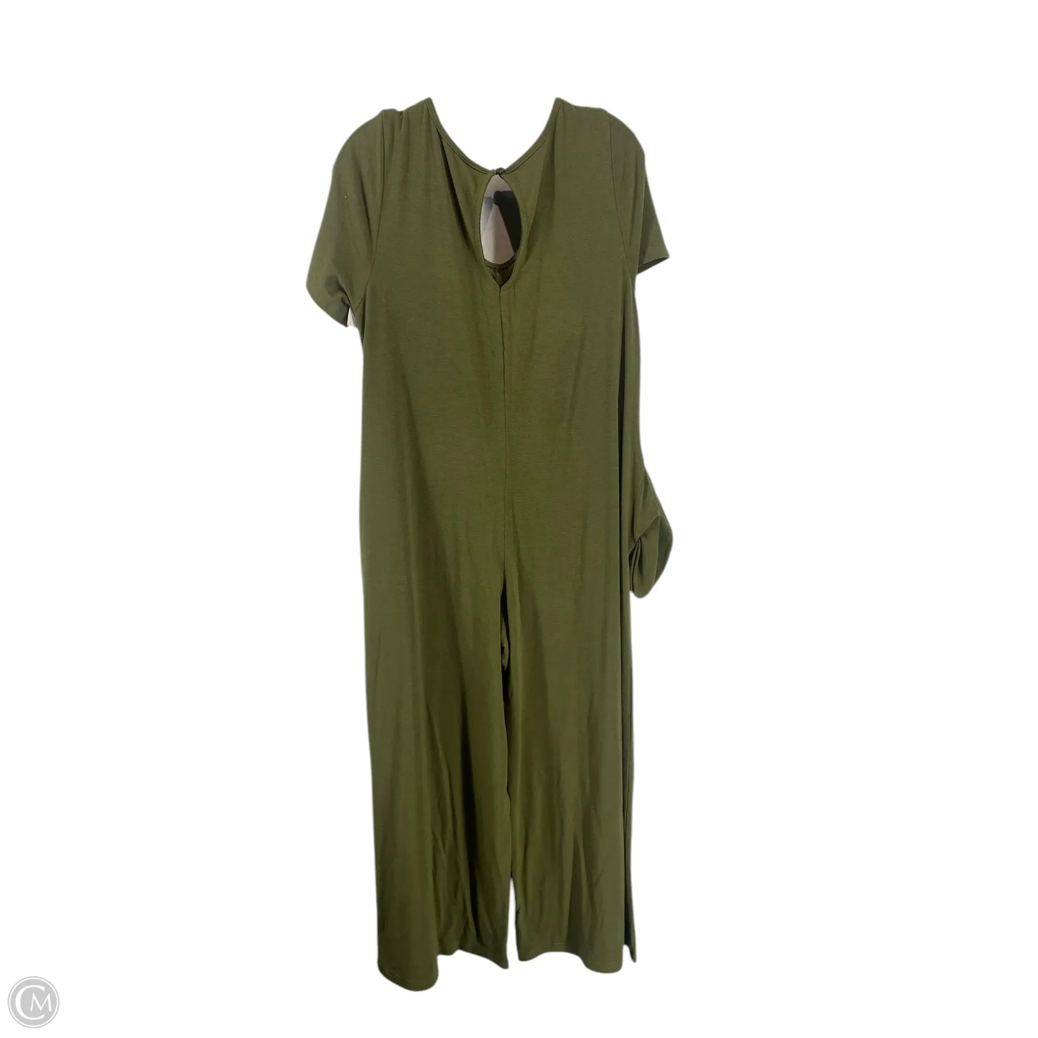 Jumpsuit By Clothes Mentor In Green, Size: L