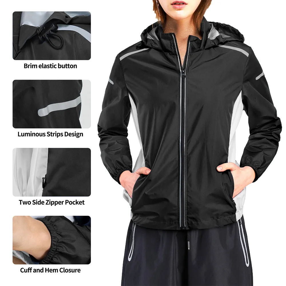 Junlan Women Fitness Hoodie Long Sleeve  Workout Jacket