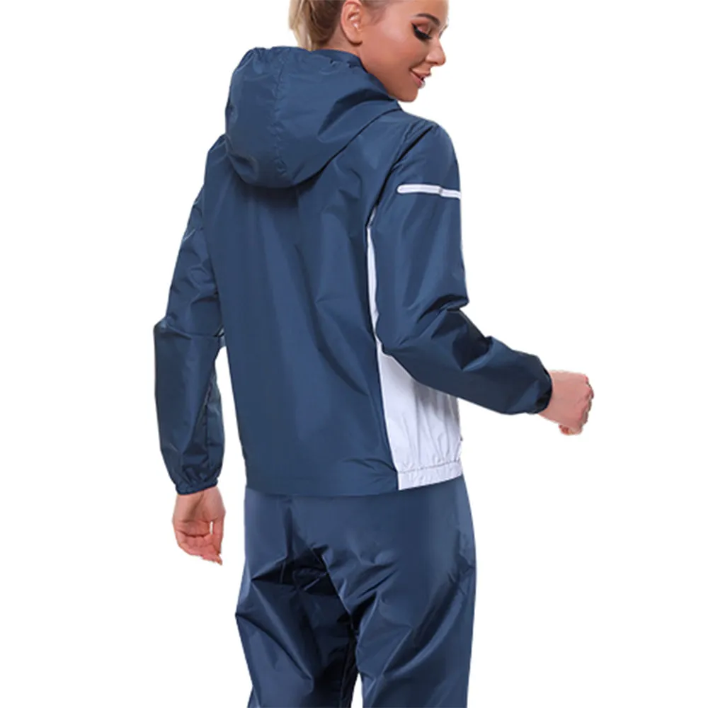 Junlan Women Fitness Hoodie Long Sleeve  Workout Jacket