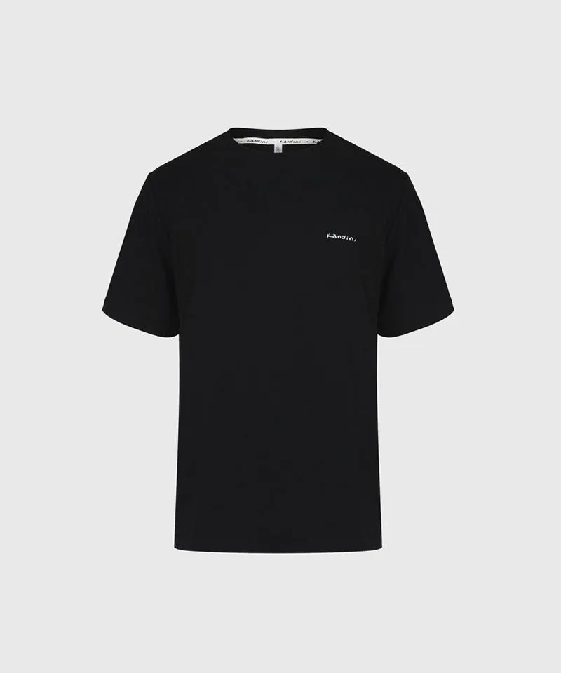 KANDINI Duck Family Short-Sleeve T-Shirt(Unisex) - Black
