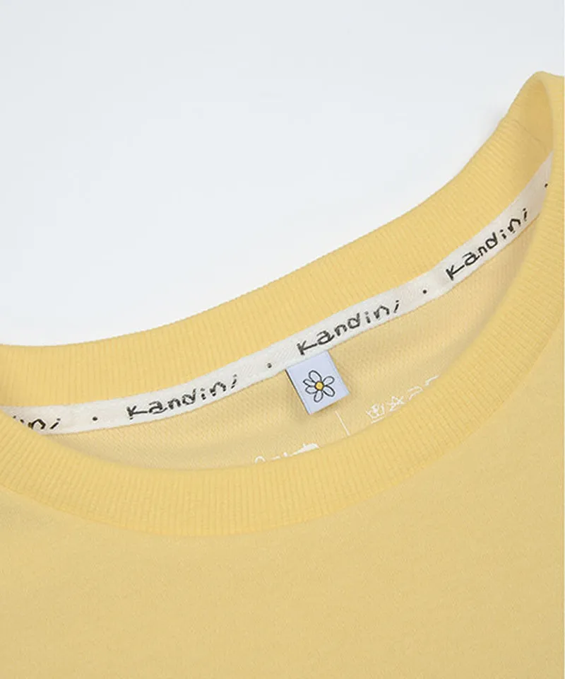 KANDINI Duck Family Short-Sleeve T-Shirt(Unisex) - Yellow