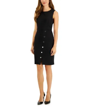 Kasper Women's Snap-Front Sheath Dress 10851377