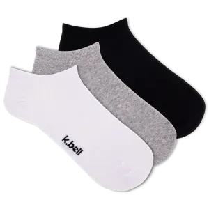 K.Bell Women's Flex Fit No Show Sock