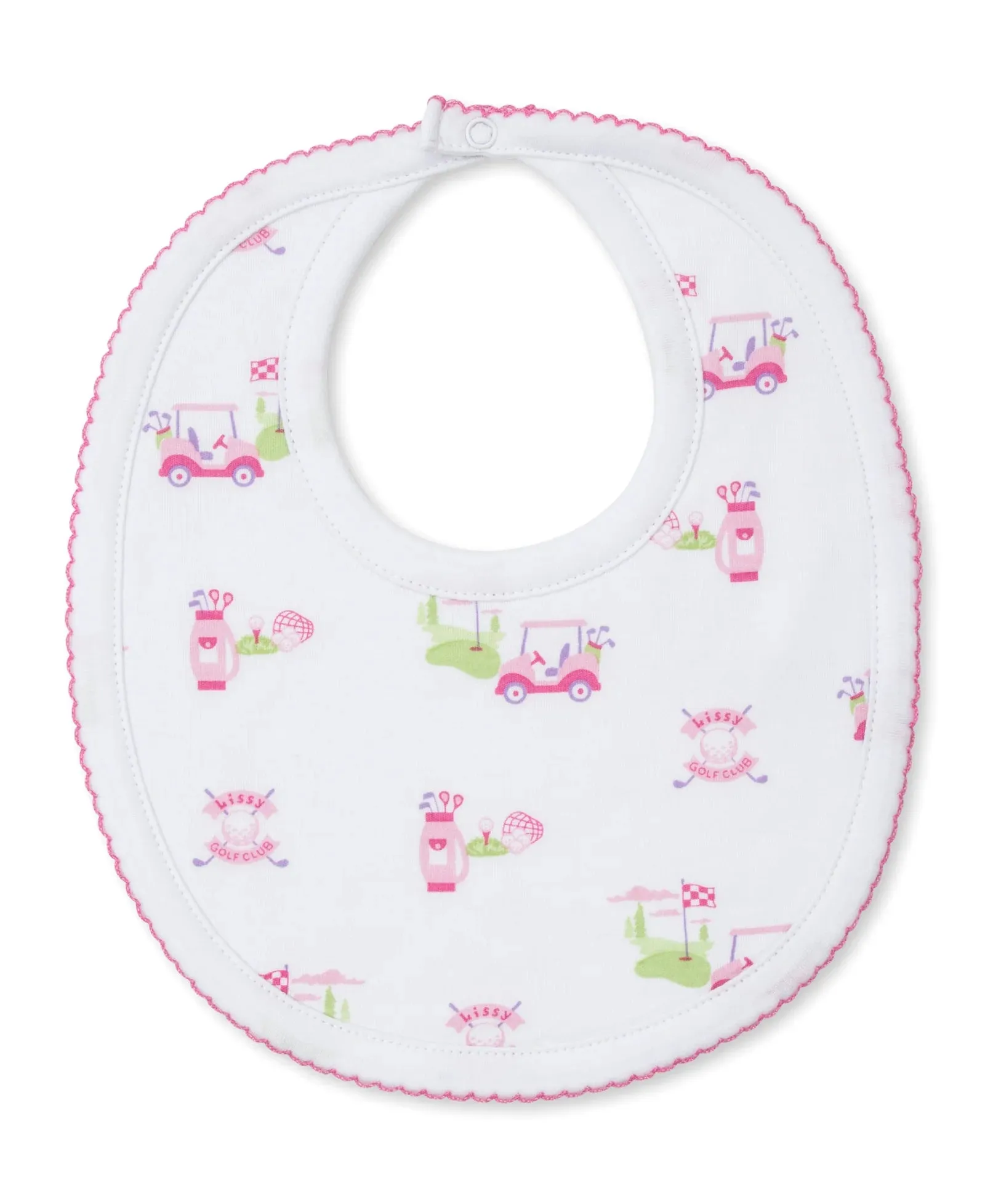 Kissy Kissy | Golf Club Bib {Pink}