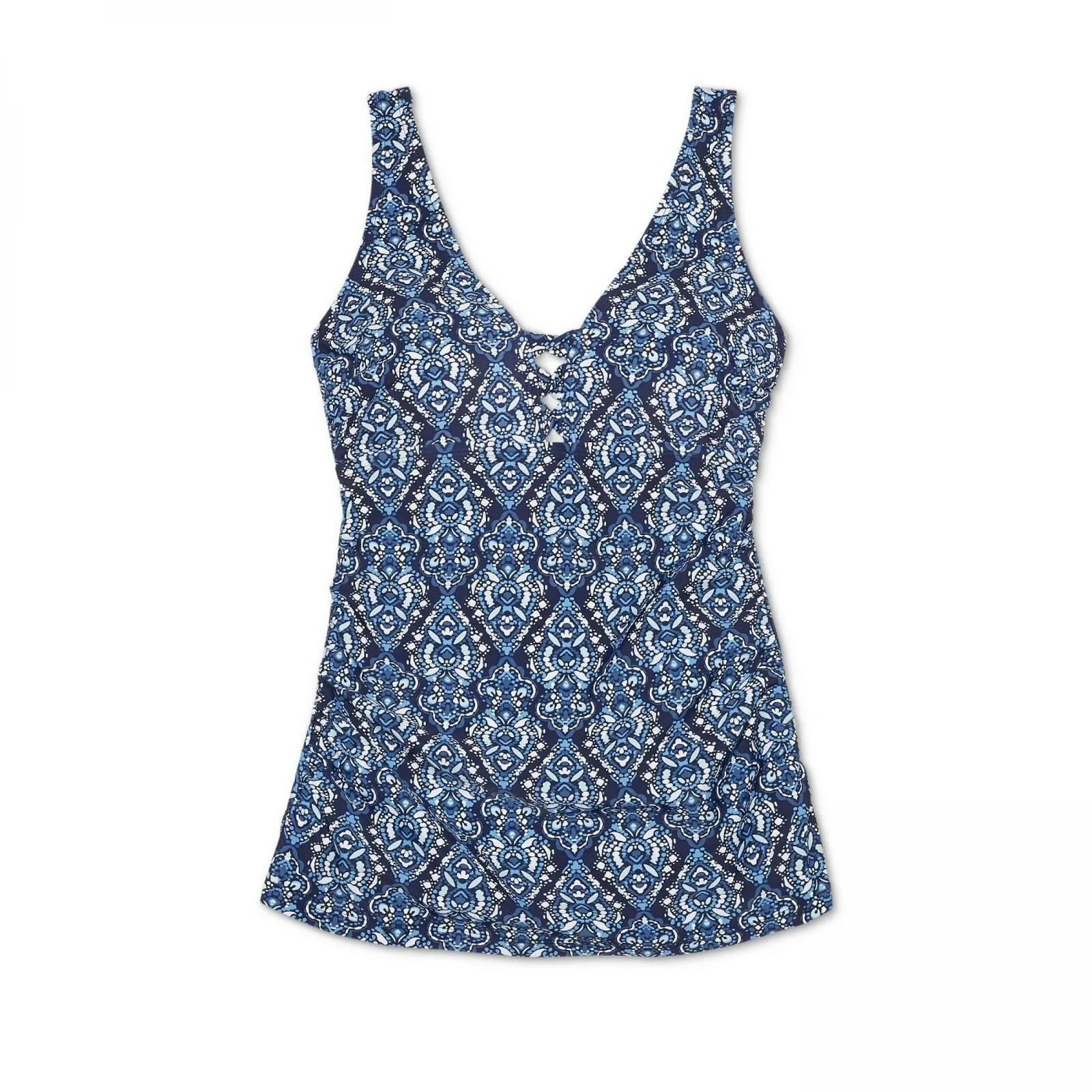 Kona Sol Women's Cross Front Tankini Top