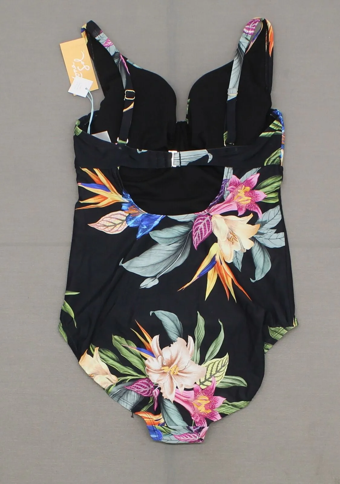 Kona Sol Women's Twist Front Underwire One Piece Swimsuit