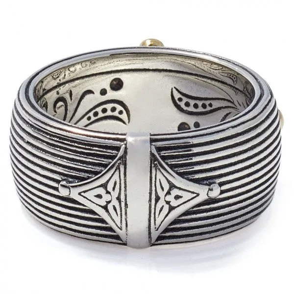 Konstantino Women's Sterling Silver & 18K Gold Ring