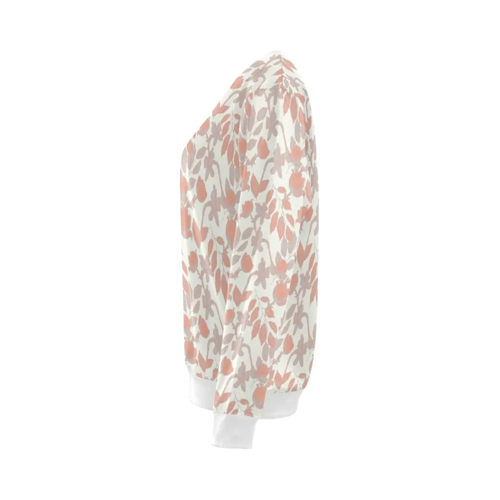 Lacey Pink Ivory Women's Crewneck Top