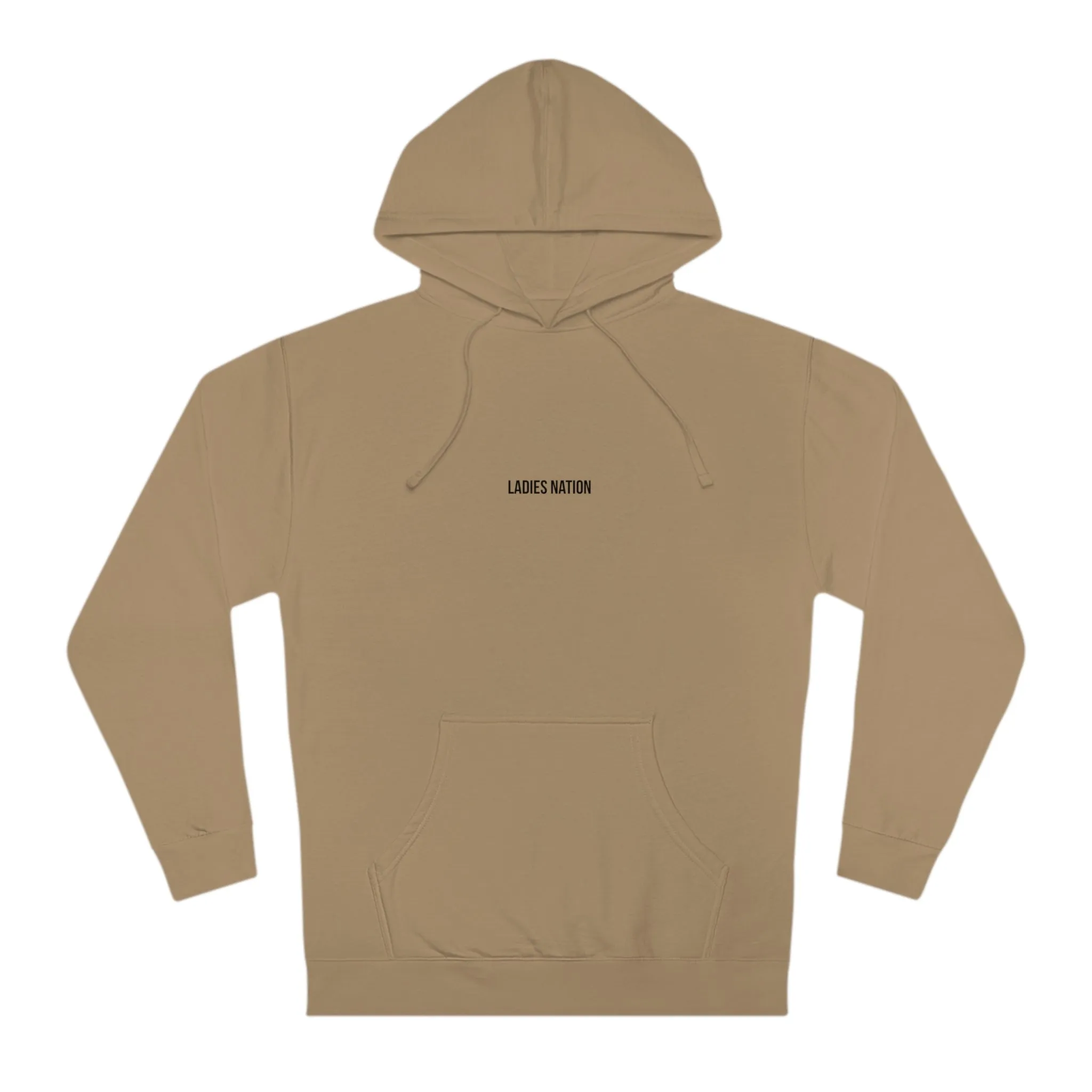 Ladies Nation Hoodie Sandstone