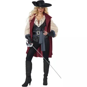 Lady Musketeer Women's Costume