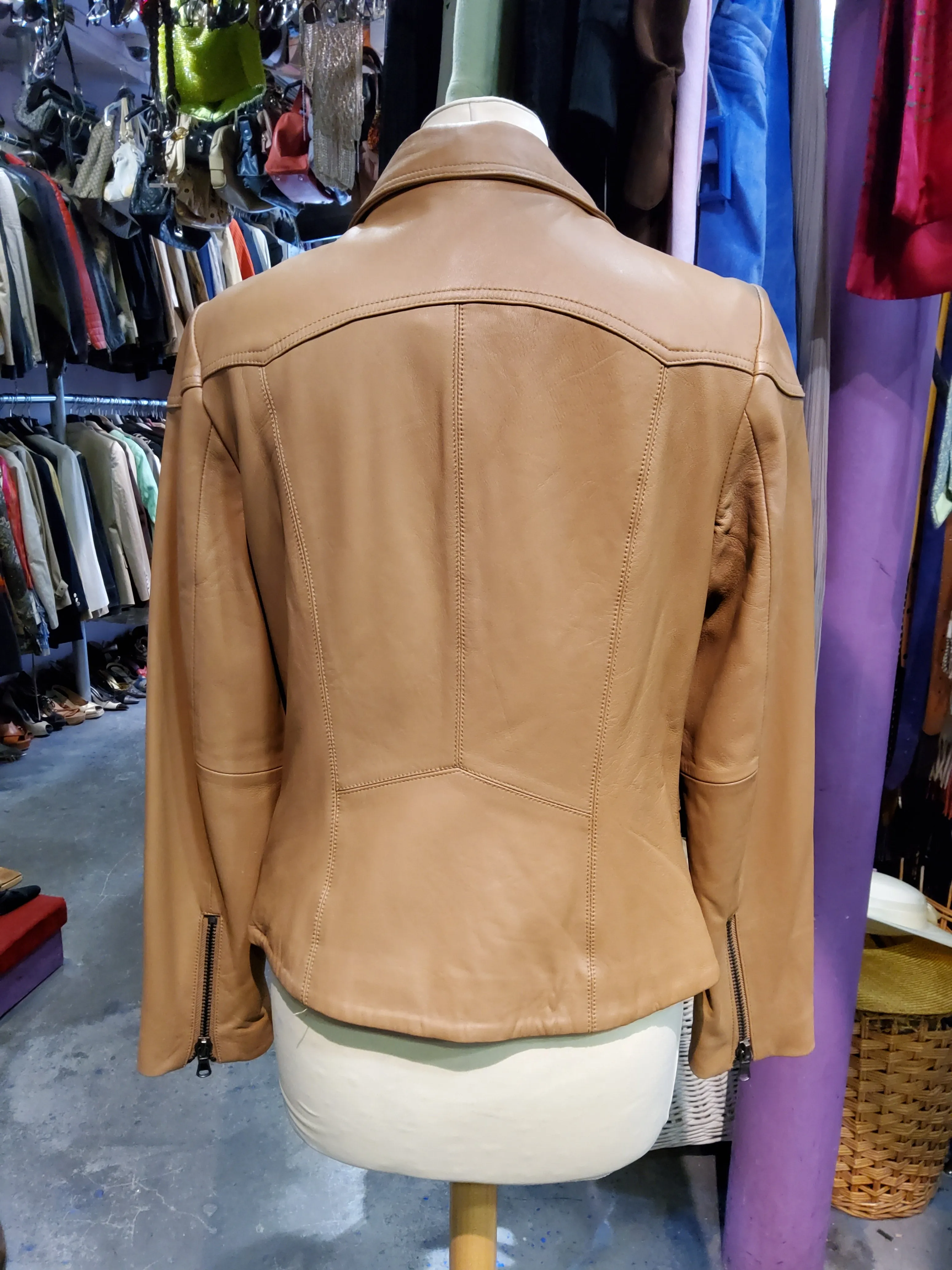 Leather jacket