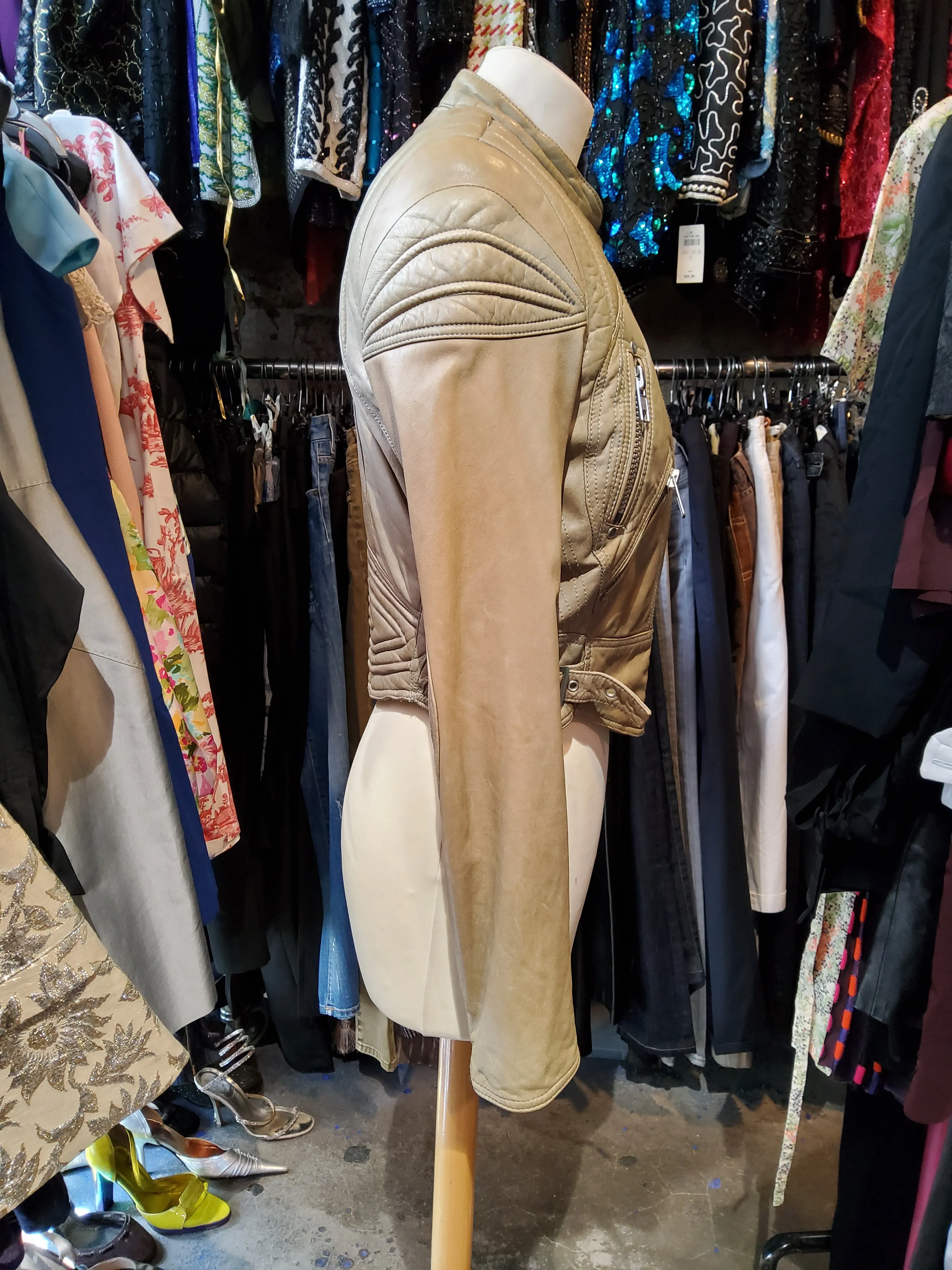 Leather jacket