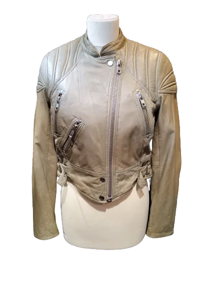 Leather jacket