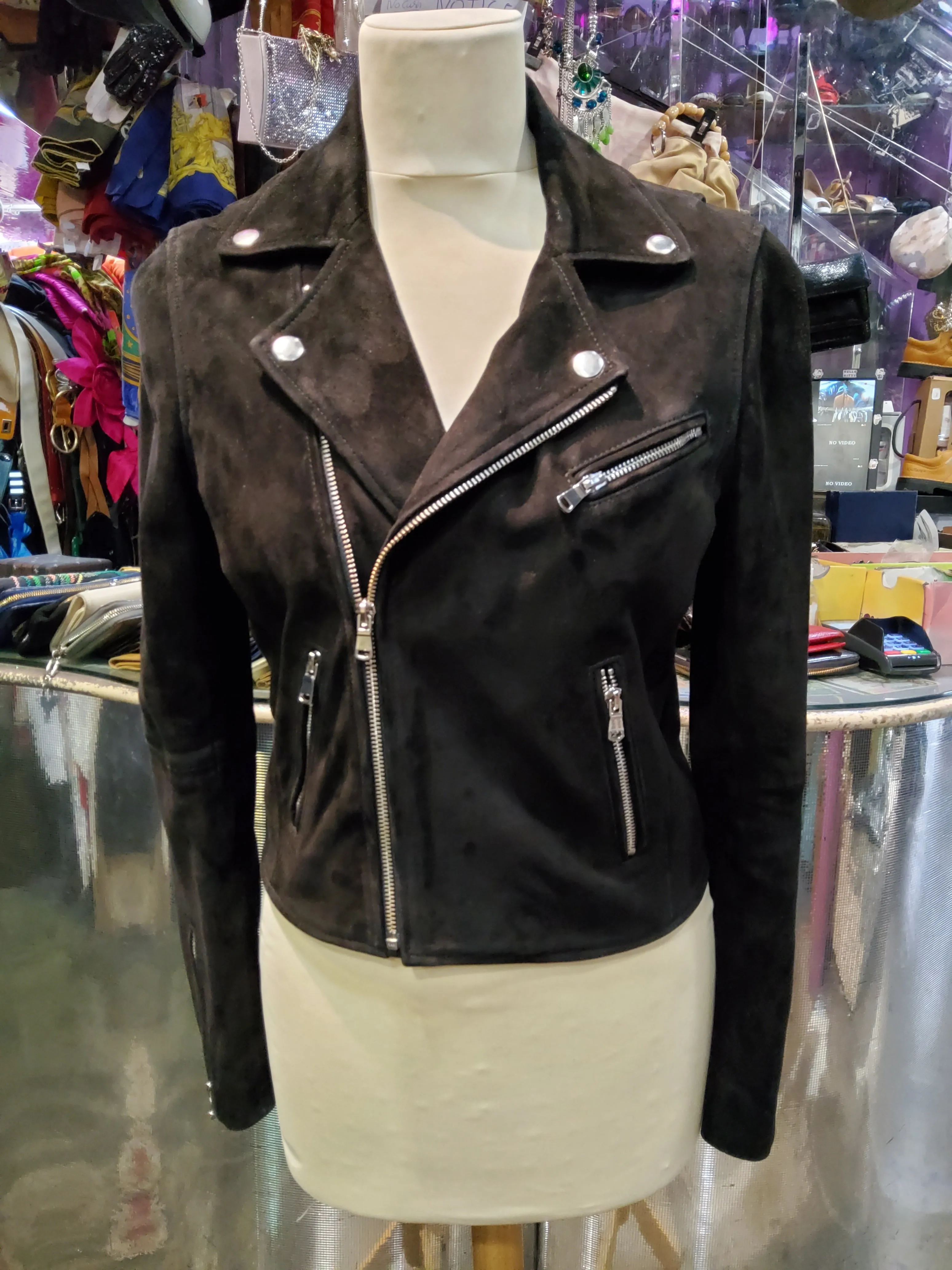 Leather jacket