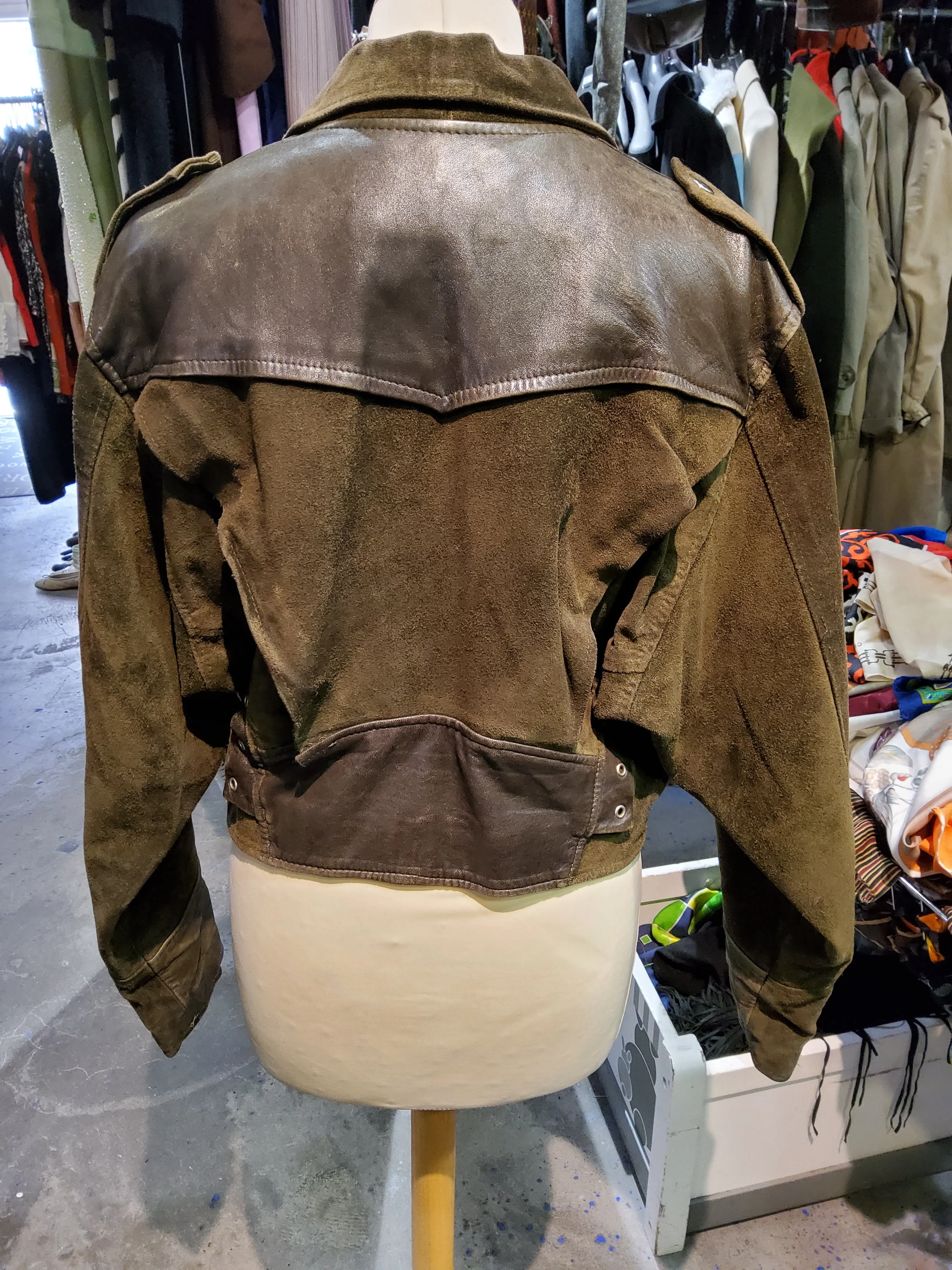 Leather jacket