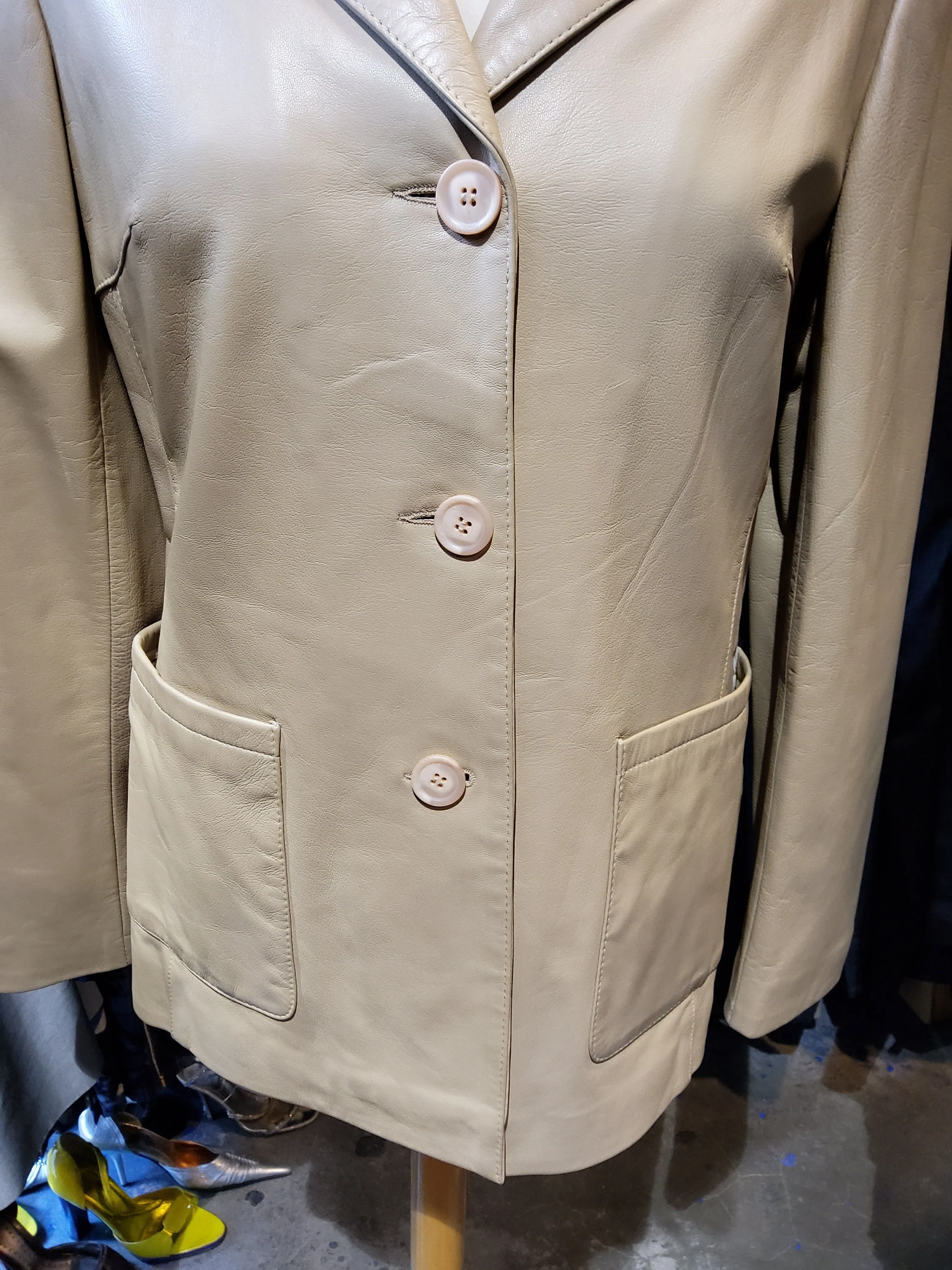 Leather jacket