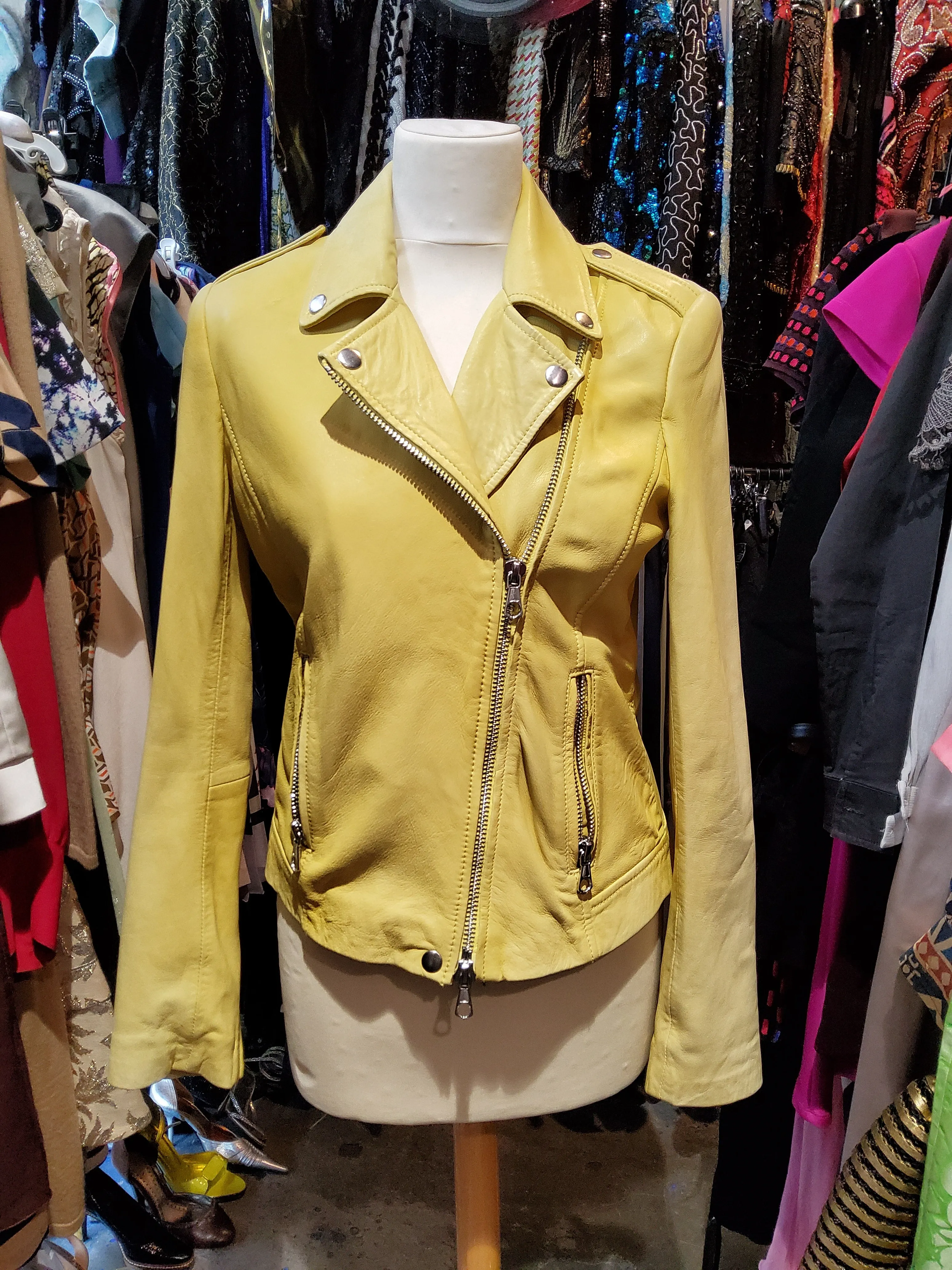 Leather jacket