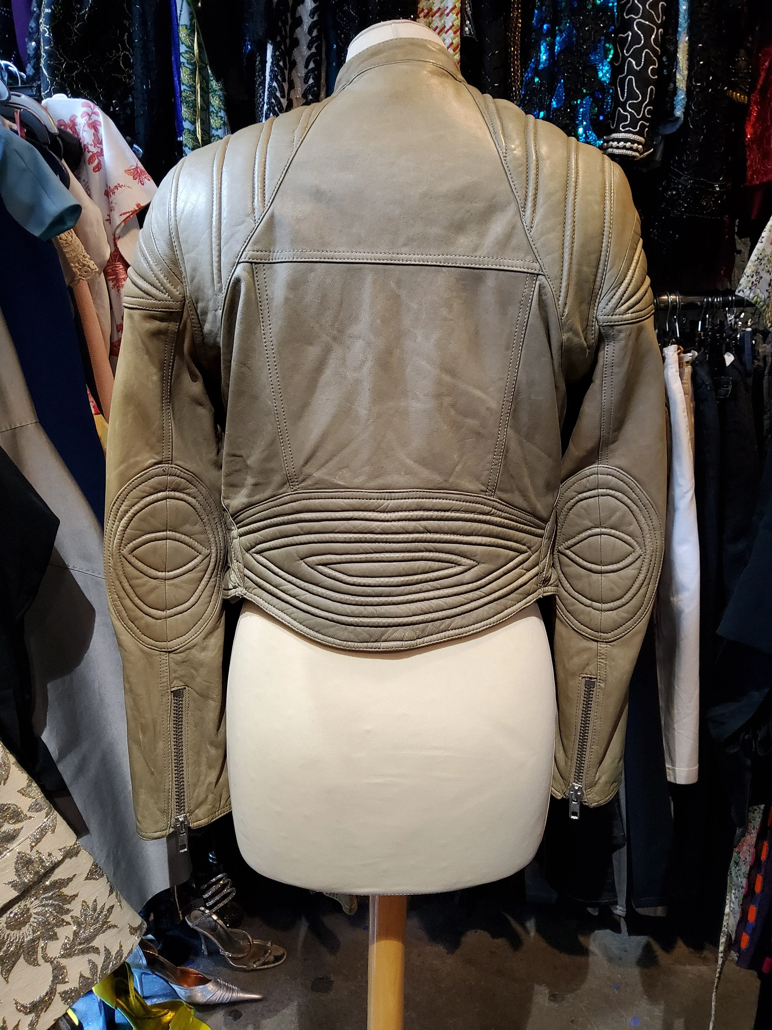 Leather jacket