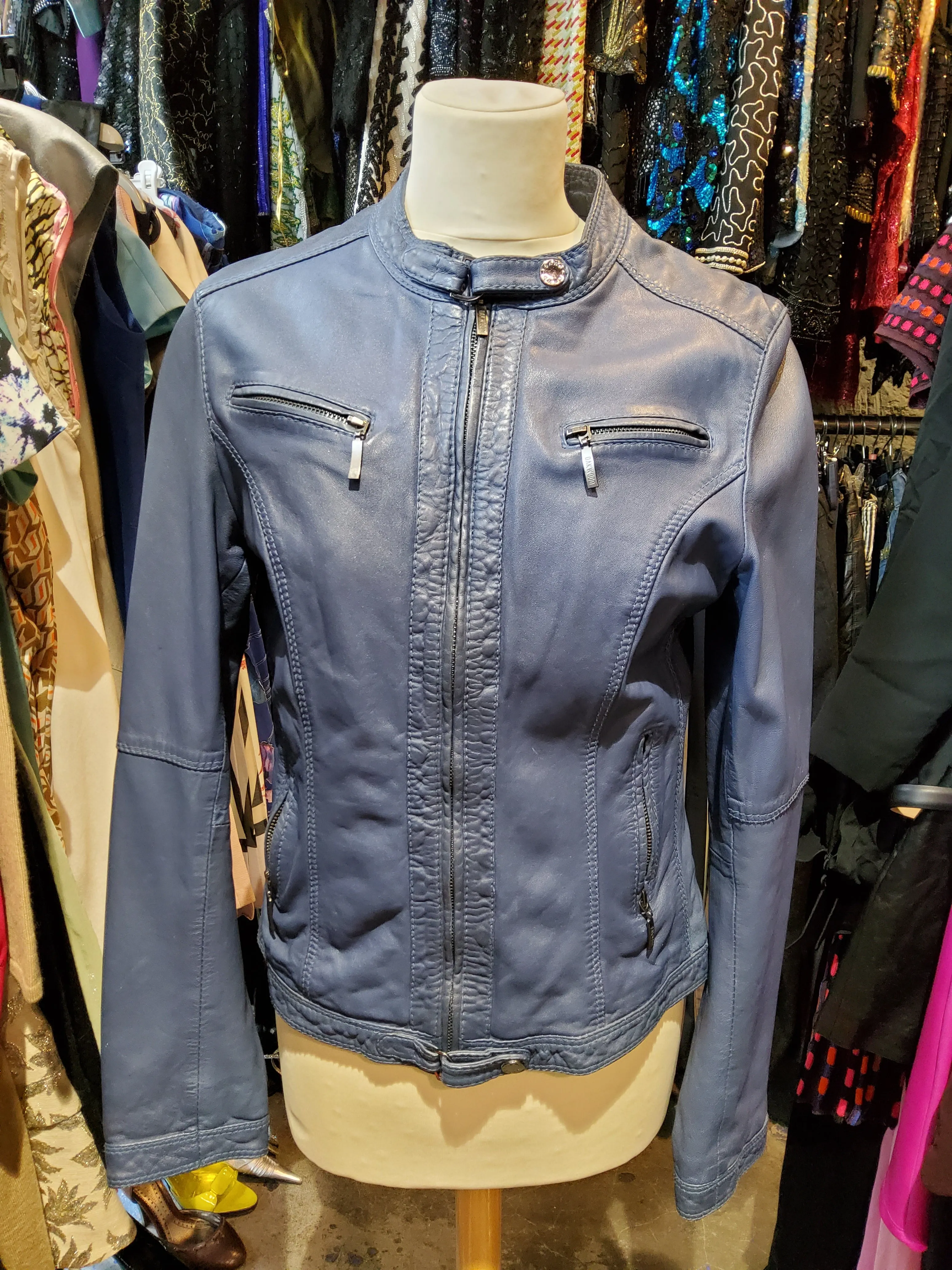 Leather jacket