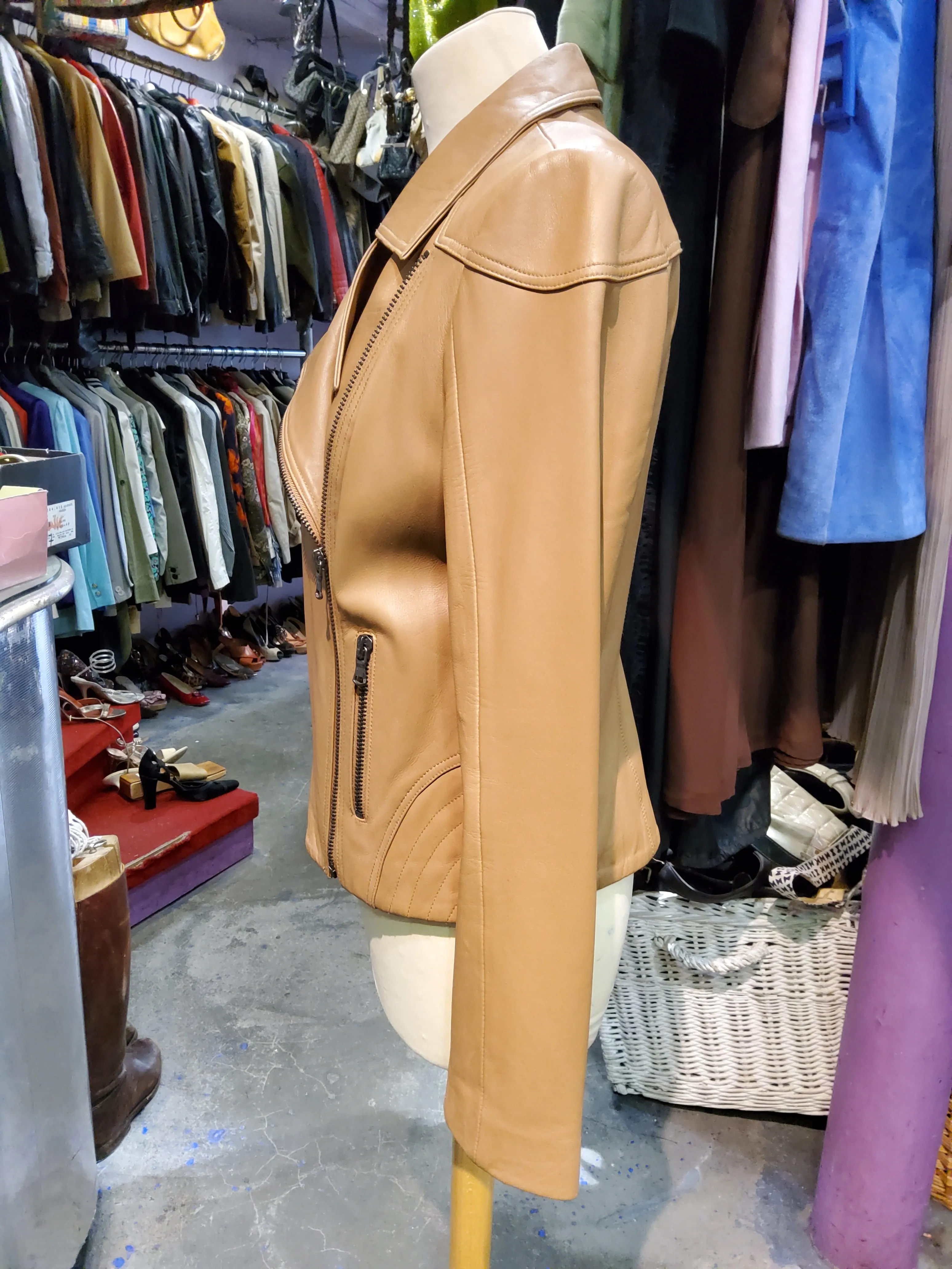 Leather jacket