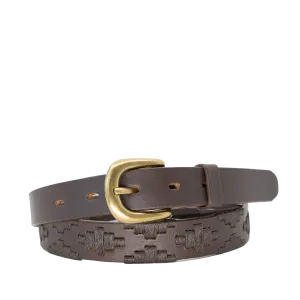 Limited Edition: Castaño Women's Polo Belt - Thin