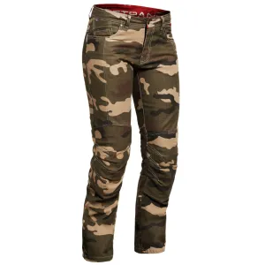 Lindstrands Women's Wrap Jeans Camo Beige