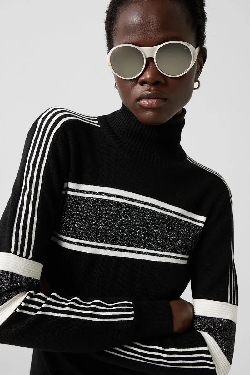 Lissa Lurex Wool Ski Sweater