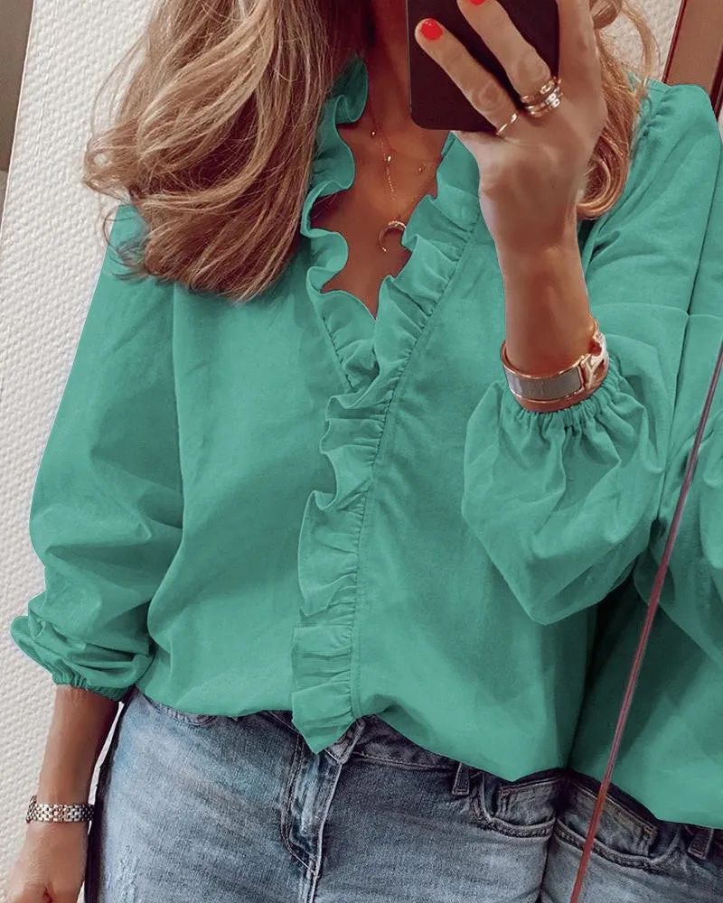 Lorena® | Ruffle Blouse For Women