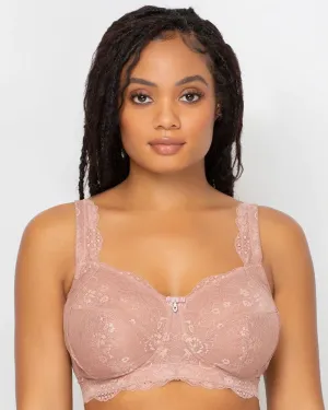Luxe Lace Wireless Bra - Ballet Fever