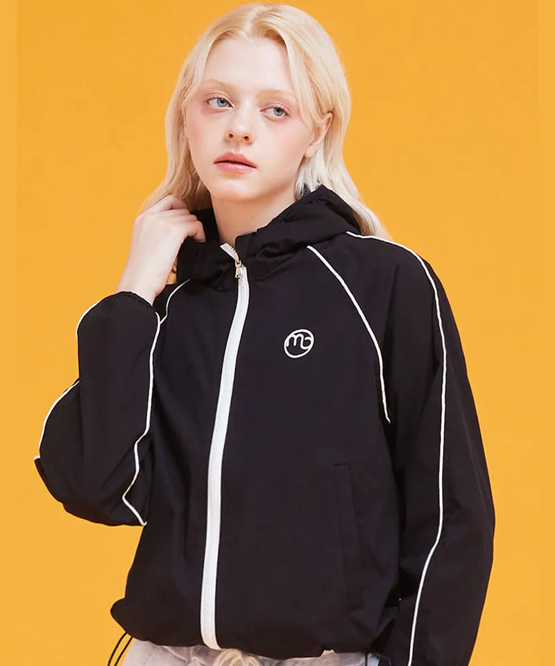 MACKY Golf: MC Line Hood Windbreaker - Black