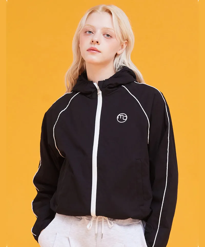 MACKY Golf: MC Line Hood Windbreaker - Black