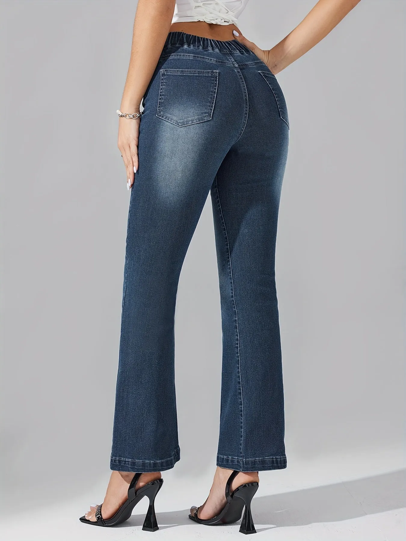 Mandi® | Casual Comfort Flare Jeans