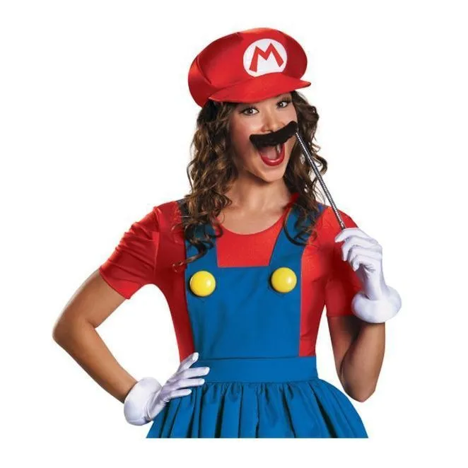 Mario Skirt Version Adult Costume
